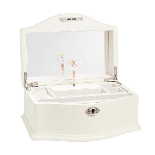 White Abigail Jewelry Box Collection - Large