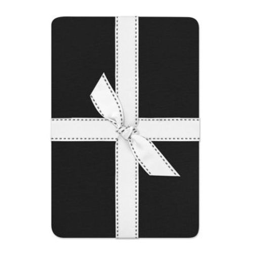 Butterblu FRANKIE Fitted Crib Sheet Black One Size