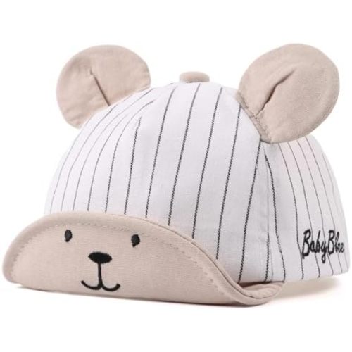 Peecabe Baby Baseball Cap Toddler Infant Boys Girls Sun Hat Breathable Cute Hats for Spring Summer 6M-3T