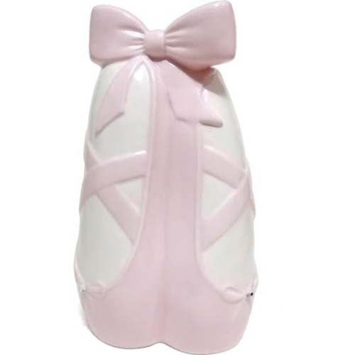 Ballerina Slippers Ceramic Bank