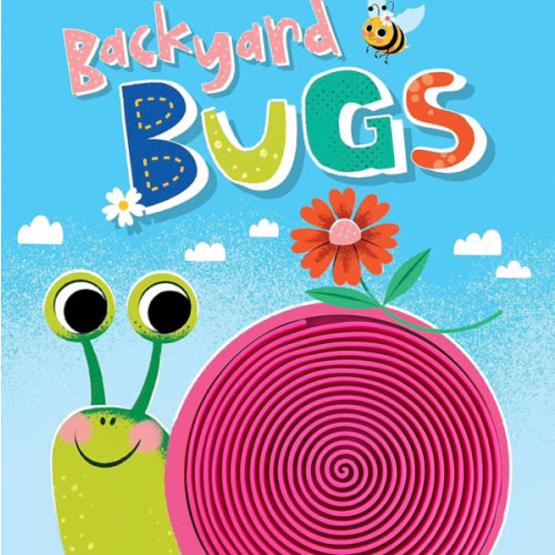 Backyard Bugs - Touch and Feel Board Book - Sensory Board Book (Touch & Feel Sensory Board Books for Baby & Toddler Time)