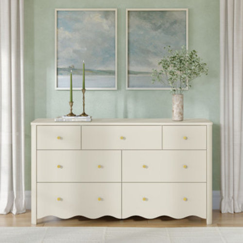 Kelly Clarkson Home Sutton 7 Drawer Dresser, Pecan & Reviews | Wayfair