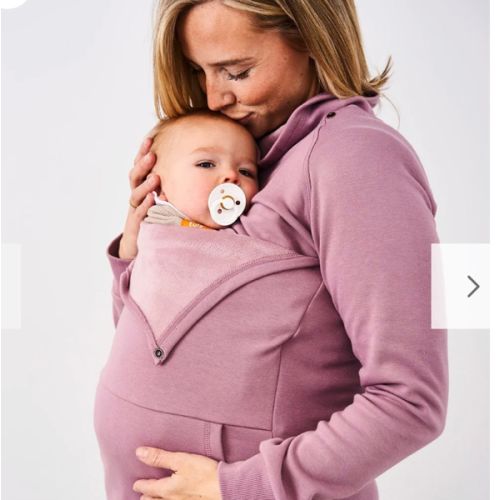 Latched Mama Harbor Snap Nursing Pullover, Lavender, xl