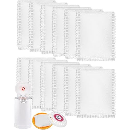 Diaper Pail Deodorizer Odor Absorber Compatible with Munchkin Arm & Hammer Puck Baking Soda Cartridge, Lavender Scented Diaper Pail Odor Eliminator, 12 Pack