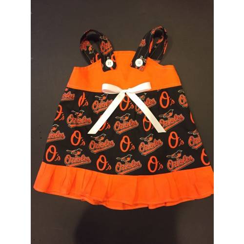 Orioles Baseball Girls Dress * You Choose the Size *