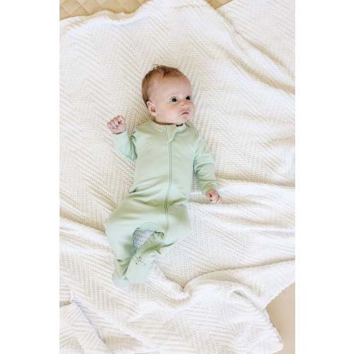 Bamboo Footed Zippy Romper