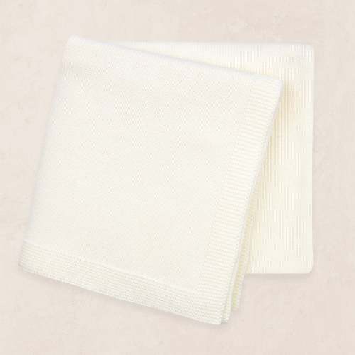 Knit Blanket - Ivory