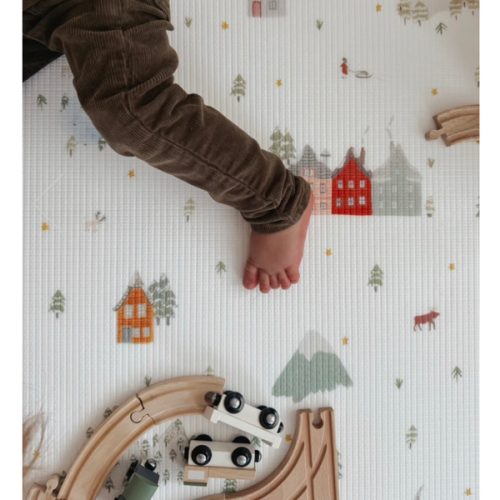 Boccaccini Meadows X Little Bot Baby Play Mat (Ofie mat, Wonderland)