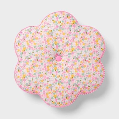 Flower Kids' Floor Cushion Throw Pillow - Pillowfort™