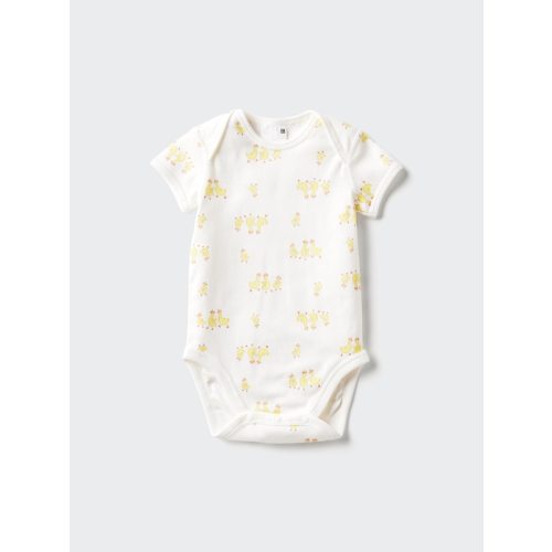 Baby Short Sleeve Bodysuit | Printed | UNIQLO US