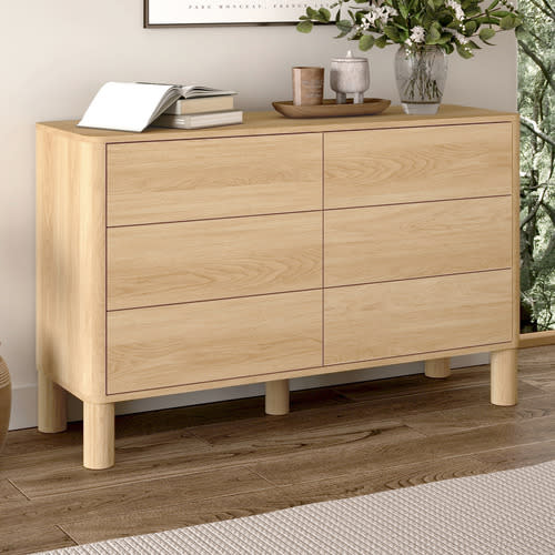 Nursery Drawers Rupert 6 Drawer Chest