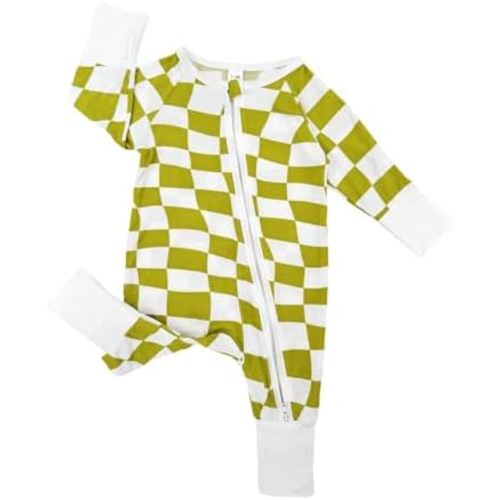 Bamboo Rayon Footies Jumpsuit