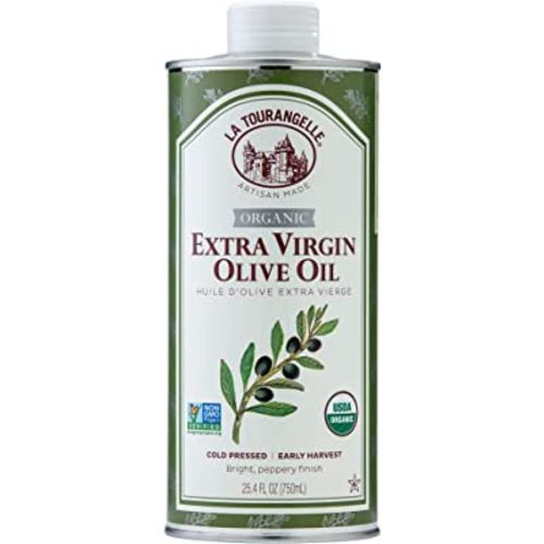 La Tourangelle, Organic Extra Virgin Olive Oil, Cold-Pressed High Antioxidant Picual Olives From Spain, 25.4 fl oz