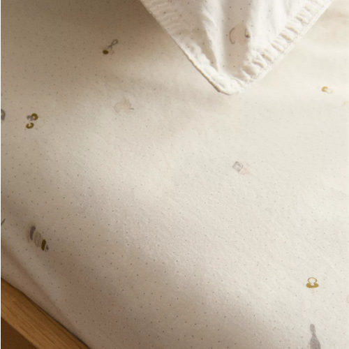 CHILDREN'S PRINTED FITTED SHEET - Crib bedding - NEW COLLECTION - KIDS AND BABY - BABY | Zara Home United States of America