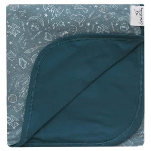 Copper Pearl Jumbo 3-Layer Baby Blanket: Soft Baby Quilts for Boys and Girls | Breathable, Cozy, Toddler Blanket | Baby Quilt for Newborns | 46x46 Premium Polyester/Rayon | Hogwarts™