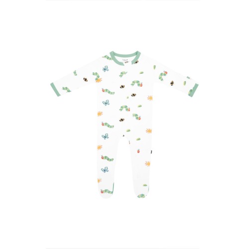 'The Very Hungry Caterpillar' Zip-Up Footie, Newborn