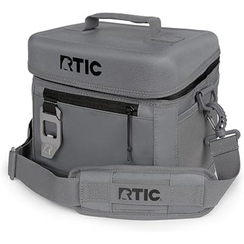 RTIC 8 Can Everyday Cooler, Soft Sided Portable Insulated Cooling for Lunch, Beach, Drink, Beverage, Travel, Camping, Picnic, for Men and Women