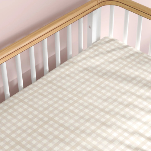 Nestig Gingham Crib Sheet Set - Full Crib