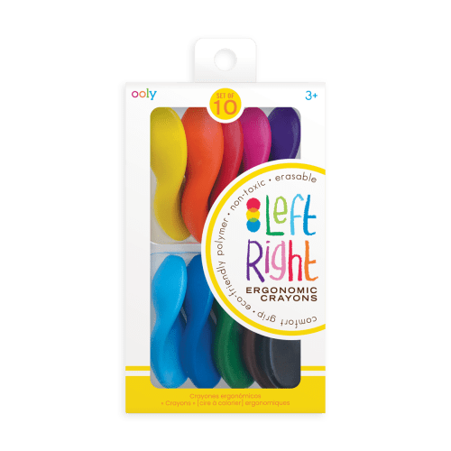 Left Right Crayons
