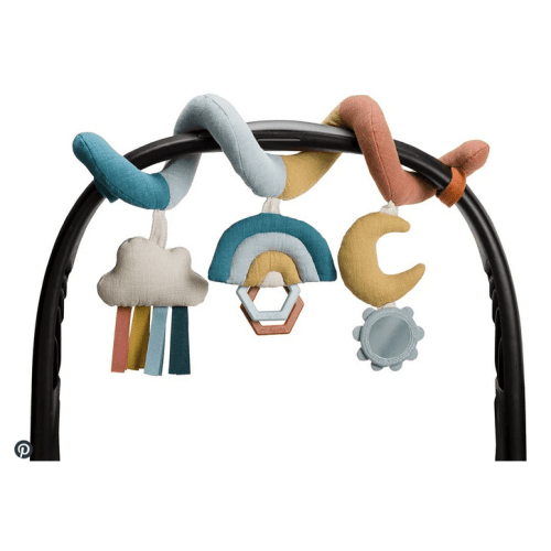 Itsy Ritzy Spiral Car Seat Activity Toy | Traveling Tikes