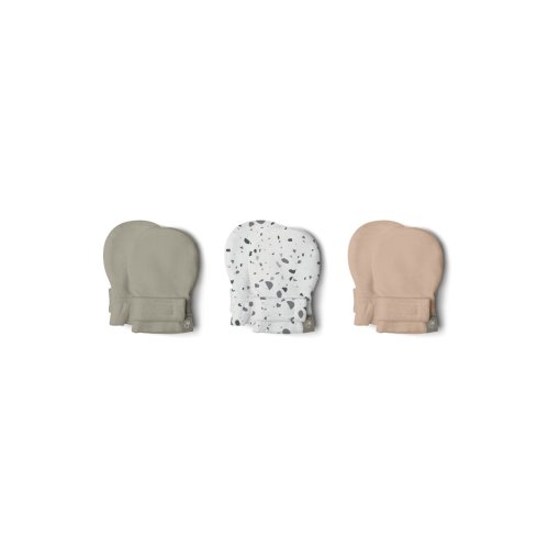 STAY ON 3-PACK MITTS | MOSS + TERRAZZO+ SANDSTONE