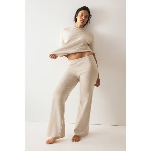 FINE-KNIT PANTS