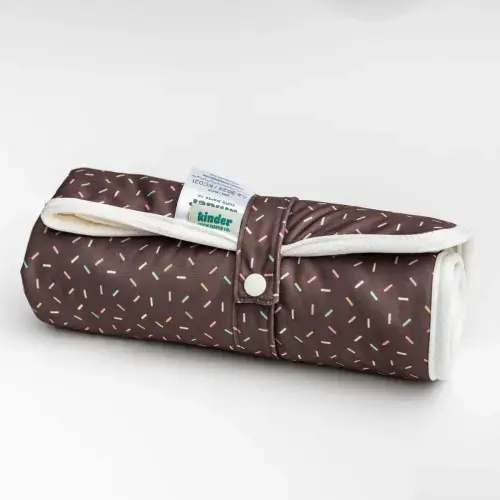 Ultra-Soft Bamboo Machine Washable and Wipeable Diaper Change Mat | Sprinkles