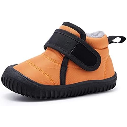 BMCiTYBM Toddler Baby Snow Boots Winter Shoes Boys Girls Cold Weather Baby Faux Fur Shoes