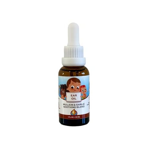 Punkin Butt Baby Ear Oil | Organic Garlic, Mullein, Calendula Ear Drops Safe for Infants (1 oz)