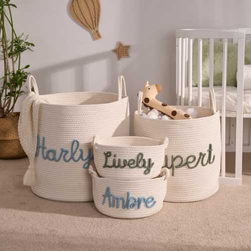 Customized Handmade Basket | Baby Shower Gift | Baby Gift | Baby Basket | kids basket