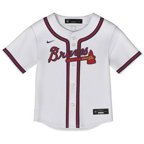 Nike Infant Atlanta Braves White Replica Jersey | Dick's Sporting Goods