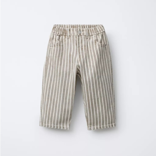 STRIPED BAGGY PANTS - Striped | ZARA United States