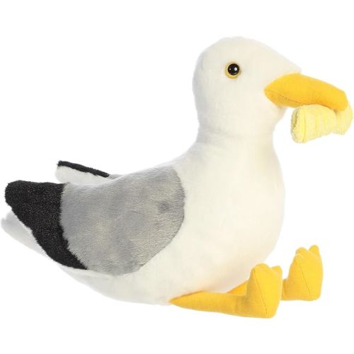 Aurora Flopsie 11.5" Squawks Seagull with Fry Adorable Stuffed Animal