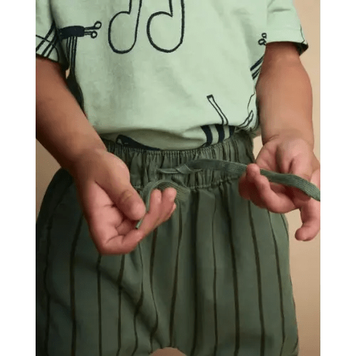 Toddler Boy Playground Pants in Stripes - Olive - Otter Avenue | Carter's