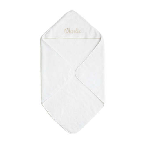Baby Hooded Towel - Beige | Gooselings