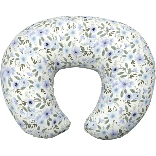 Nursing Pillow, Breastfeeding Pillows with Standard Size Removable Cover, Breast Feeding Pillow with Breathable Filling, Ergonomic Nursing Essentials for Bottle and Breastfeeding- Leaves…