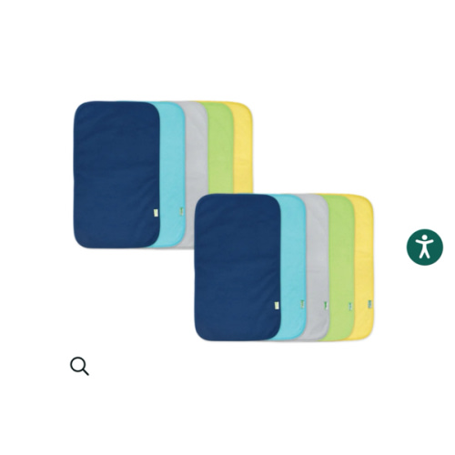 green sprouts® Stay-dry Burp Pads (10 pack)