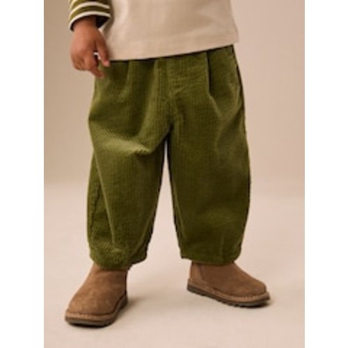 2–3Y Buy Green Wide Fit Textured Corduroy Pull On Trousers (3mths-7yrs) from Next USA