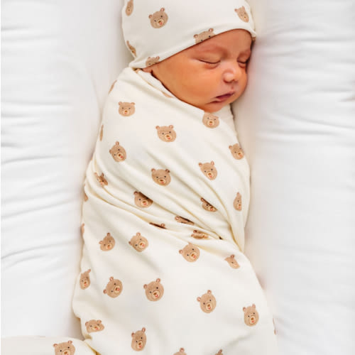 Teddy Swaddle Blanket