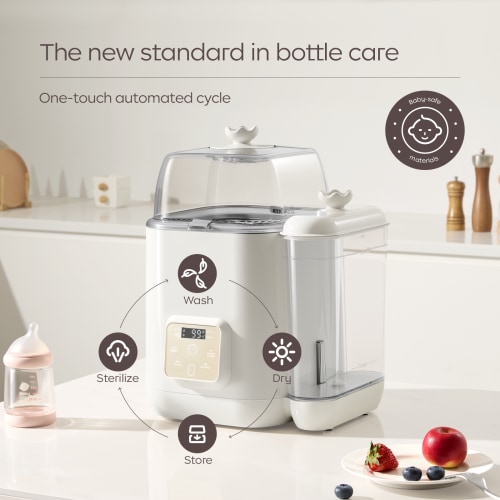 Bc Babycare Clarvion Baby Bottle Washer, Sterilizer & Dryer