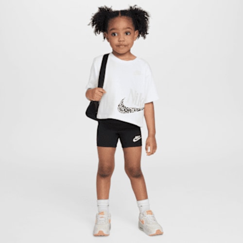 Nike Toddler Wild Flower Boxy T-Shirt and Shorts Set