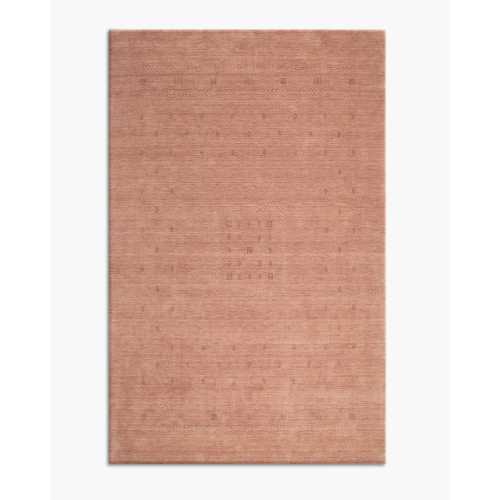 Dakota Hand-Loomed Wool Rug  in Peach