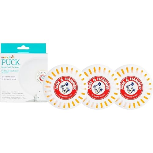 Munchkin® Arm & Hammer Puck Baking Soda Cartridge, Lavender Scent, 3 Count