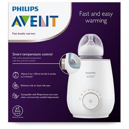 Philips Avent Fast Baby Bottle Warmer (SCF358/00) White