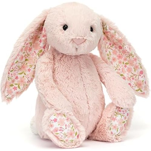 Jellycat Blossom Blush Bunny Cherry Stuffed Animal, Medium