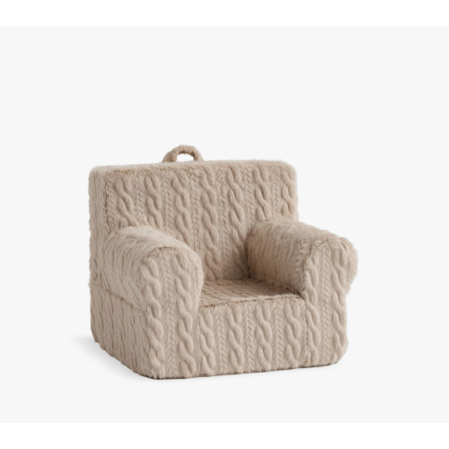 My First Anywhere Chair®, Cozy Cable Knit Collection
