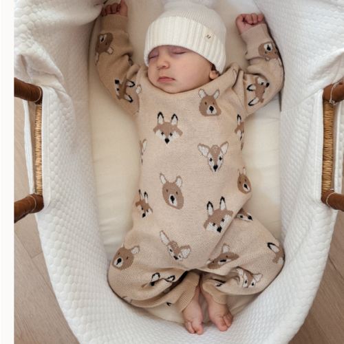 Woodland Jacquard Jumpsuit