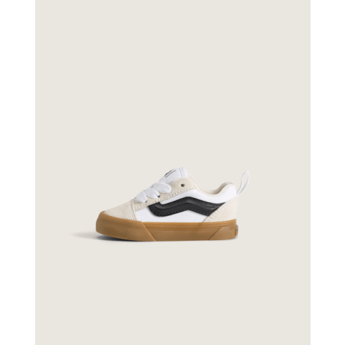 Toddler Knu Skool Shoe in Turtledove White / Marshmallow White | Vans