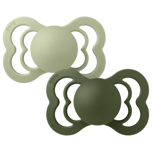 BIBS Supreme 2 PACK - Island Sea/Sage Pacifiers – Bibsworld store US