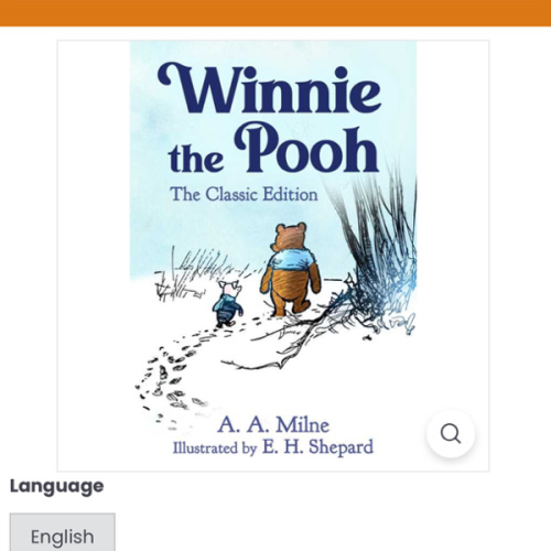 Winnie the Pooh by A. A. Milne – Eric Marsh Foundation